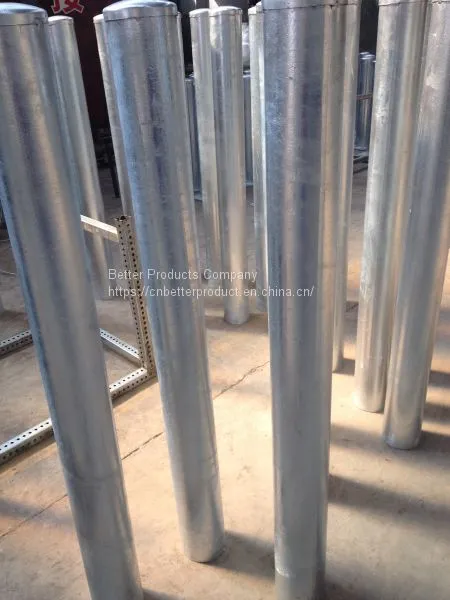 Traffic Steel Bollards With Pedestal or Not photo-4