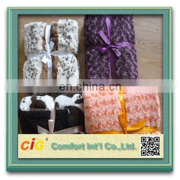 PV PLUSH/polyester Korean Blanket photo-2