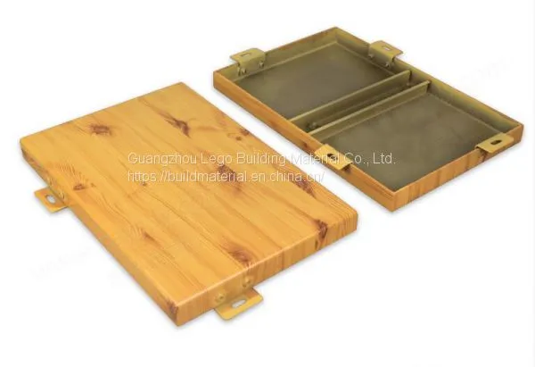 2.5mm Aluminum Veneer Curtain Wall High Strength Hallway photo-4