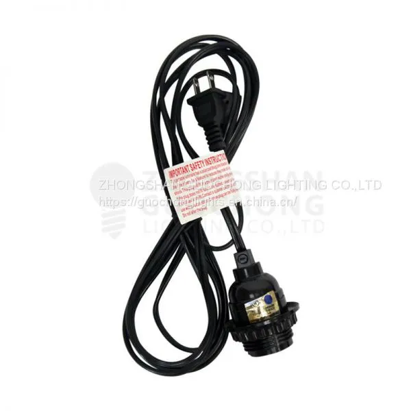 15FT SINGLE SOCKET COMMERCIAL GRADE PENDANT LIGHT LAMP CORD photo-2