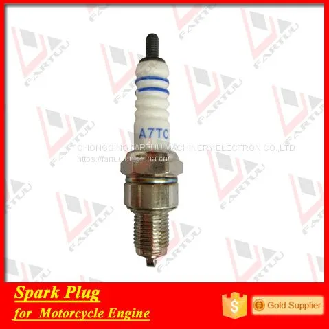 thailand motorcycle engine parts spark plug a7tc