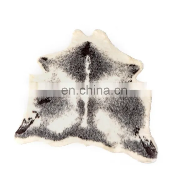 NAturelife Non-slip Bedside Bed Mats Table Grey Faux Arctic Wolf Rugs With Logo photo-6