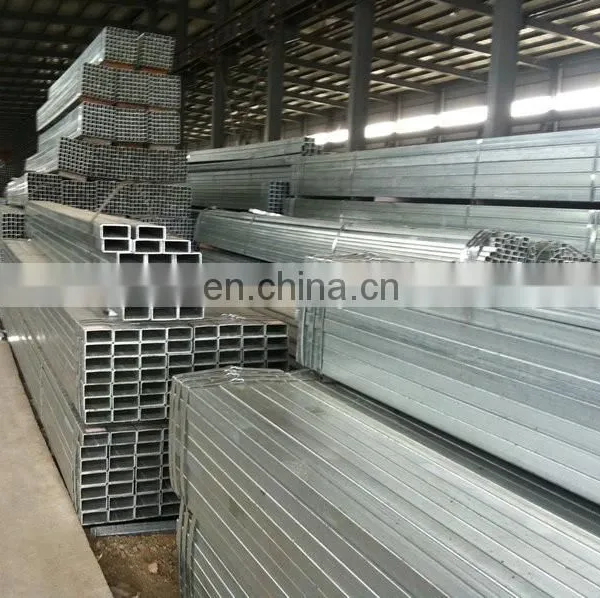 Low Carbon ERW Galvanized Square Steel Pipe photo-5