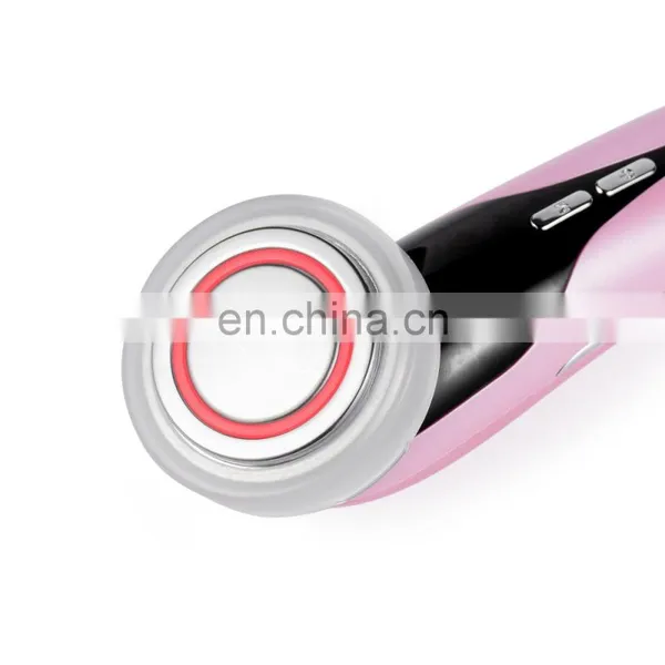 Factory Cheapest 5 in 1 Ultrasonic Rf Ems Led Beauty Machine Personal Care Facial Instrument for Women photo-4