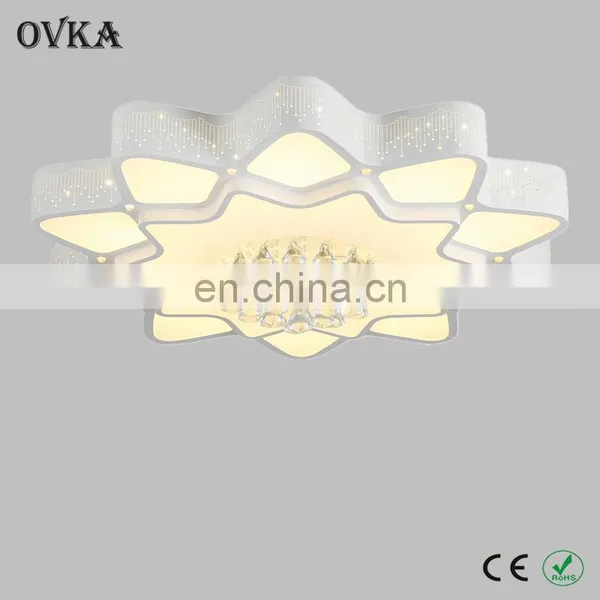 Creative Crystal Star Children's Room Acrylic Led Ceiling Light Bedroom Light photo-2
