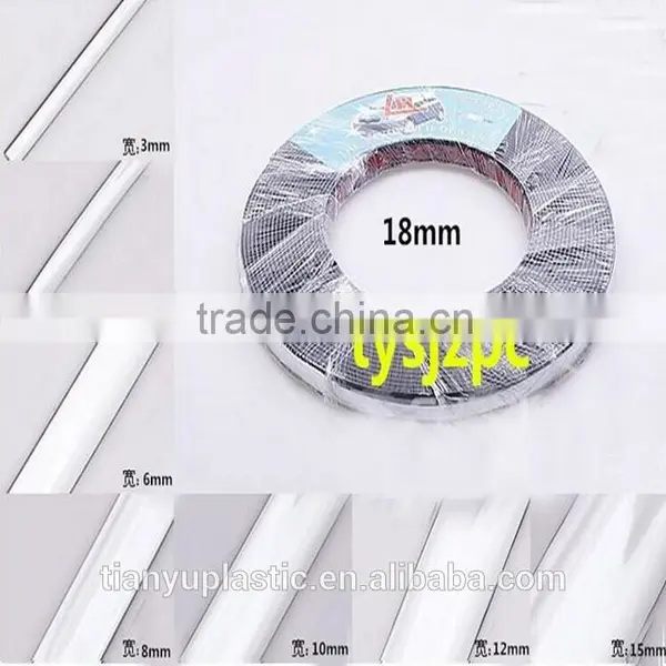 New 15m x 15mm Chrome Car Moulding Trim Tape Car Protector Strip photo-3