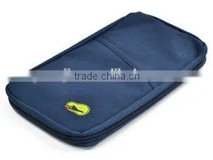 Blue Multi-Purpose/passport Case/Bag/Holder/Organizer for Card Money Ticket and More With Cosmos Cable Tie photo-3