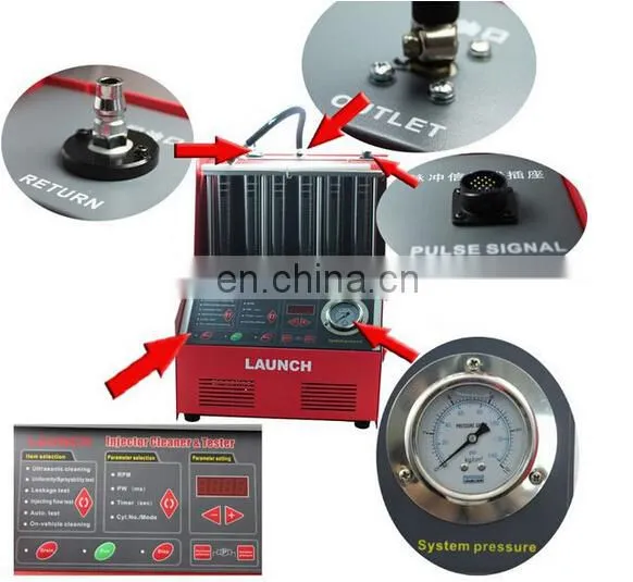 New Launch Machine Launch Cnc 601a Injector Cleaner Tester CNC602A photo-4