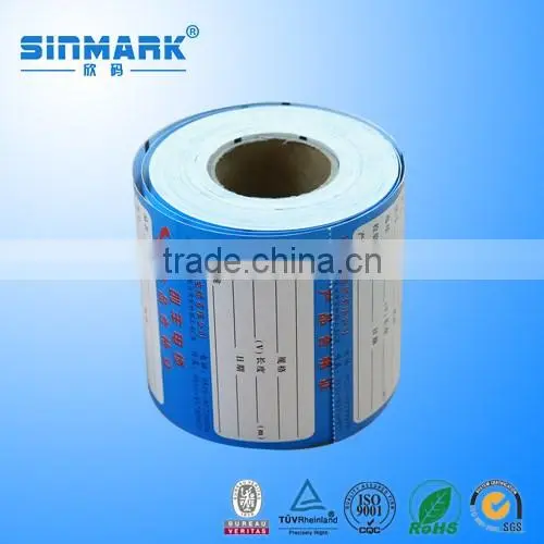 Sinmark Low Price Label Printing Window Transparent Sticker photo-2