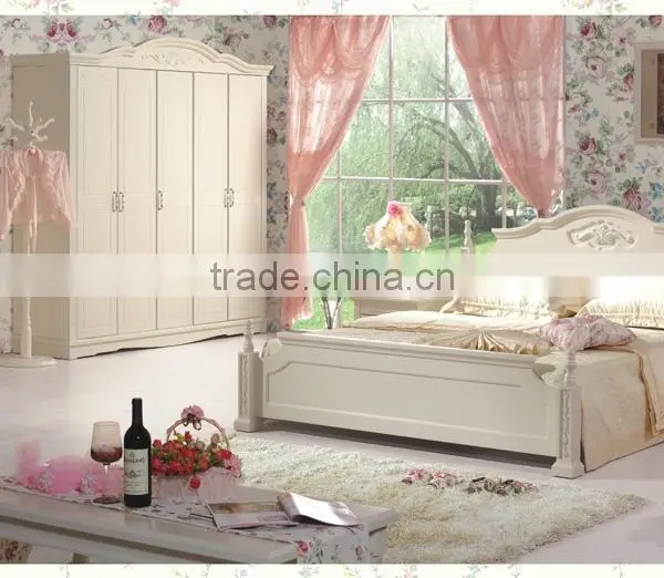 Bedroon Furniture American Style Solid Wood Bed Bedroon Furniture Sets photo-2