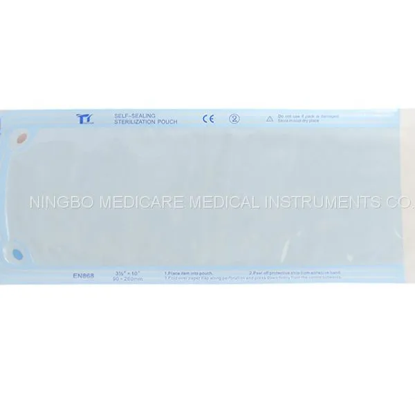 Sterilization Pouch Self Sealing Pouch Flat Pouch