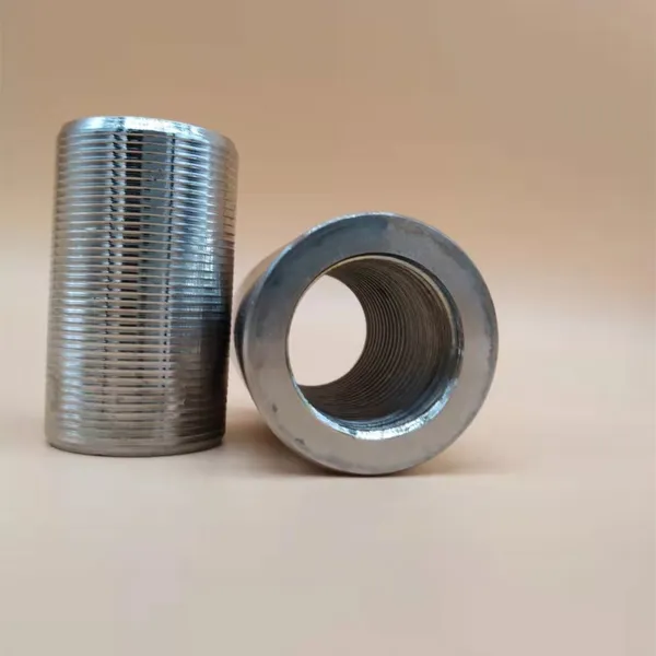 Stainless Steel Cylindrical 304 Tube Nut Round Weld Threaded Screw Sleeve photo-2