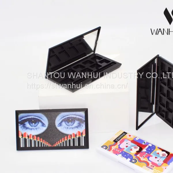 Y618 High End Quality Custom Printing Palette  Empty Eyeshadow Packaging