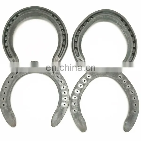 OEM Aluminum Cast Horse Shoe Steel Forging U Horseshoes With Customer's Logo photo-3