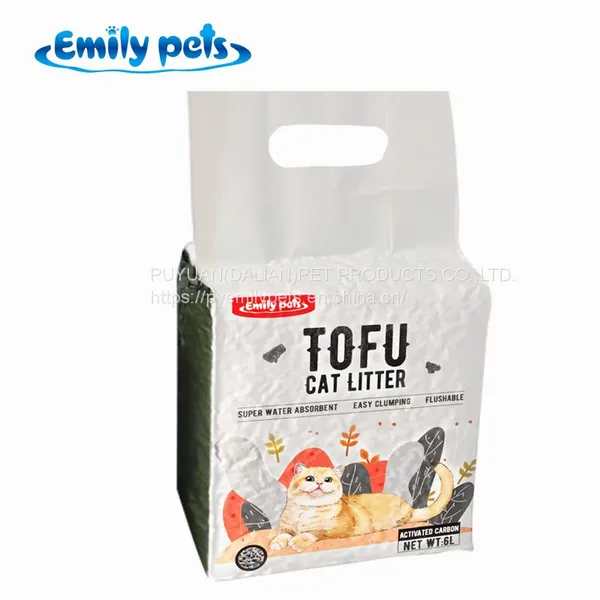 Clumping Tofu Cat Litter 100% Natural for Cats China Wholesale photo-5