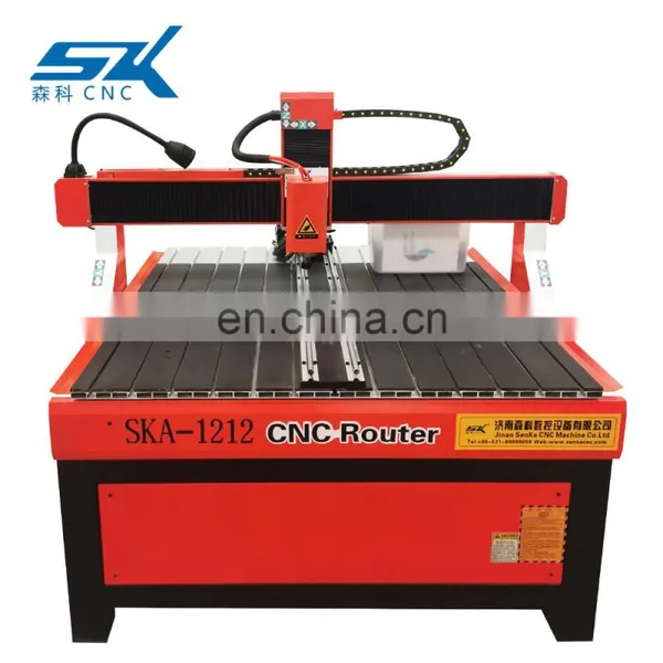 SENKE 4 Axis Advertising Wood MDF Door PVC CNC Router Cutting Engraving Drilling Machine photo-4