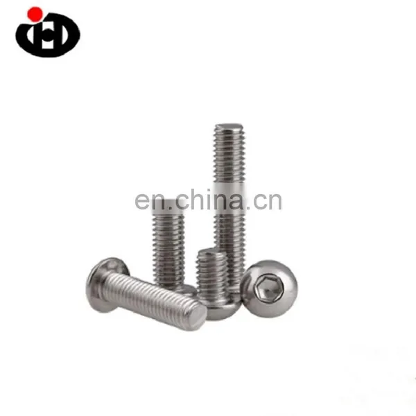 Hot Sale Button Head Hex Socket Round Screw Stainless Steel 304 photo-3
