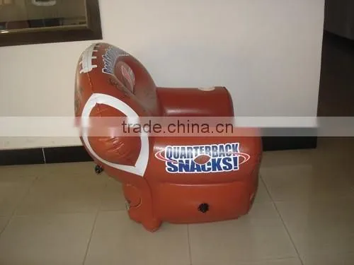 Pvc Inflatable Rugby/football Chair for Advertising photo-3