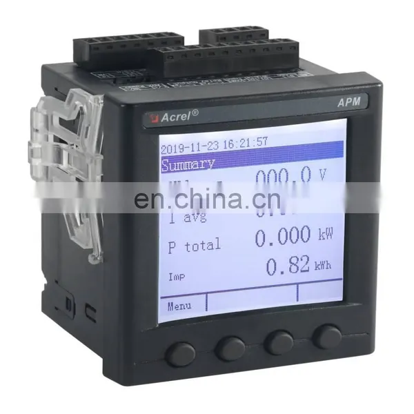 APM830 Multi-function energy meter with panel installation