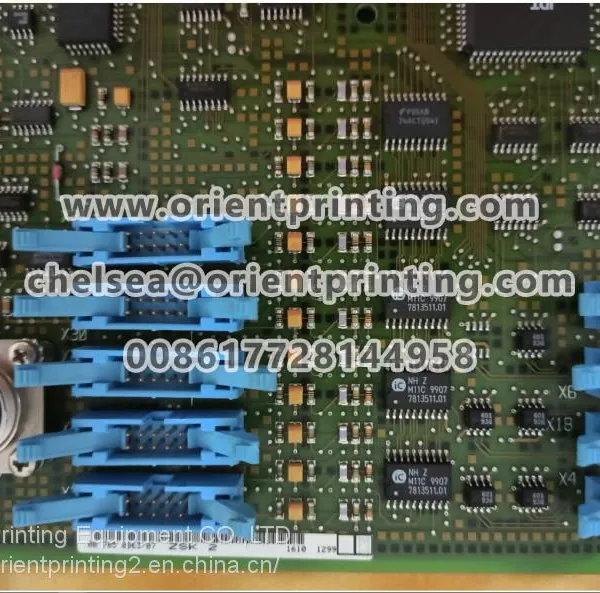 00.785.0017 Heidelberg ZSK Board 00.781.4117 ZSK Card Heidelberg ZSK Board Heidelberg Circuit Card MainBoard Printer Parts