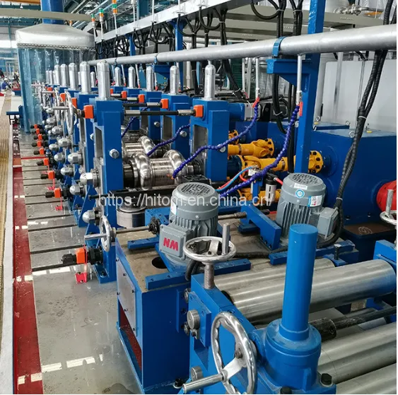 Low Carbon Steel Quick Change High Frequency Welded Cold Formed Tube Mill Pipe Mill Line photo-5
