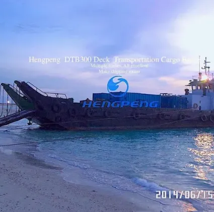 Transportation Cargo Deck Barge for Logistics Transportation Modular Pontoon Design photo-2