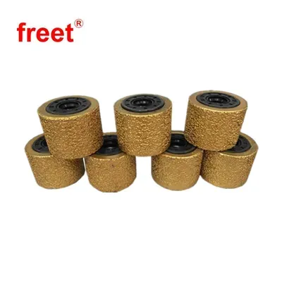 Litchi Surface Diamond Bush Hammer Rollers Tooling for Concrete Stone Coatings Removal photo-2