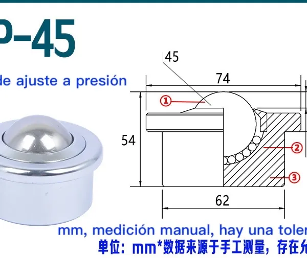 Packaging, Machine Tool, Rubber, Textile Equipment Using SP45 Heavy-duty Weighing Bull Eyeball photo-3