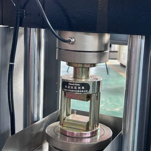 300KN 10KN Computer Control Hydraulic Servo Cement Motar Compressive Flexural Strength Testing Machine photo-6