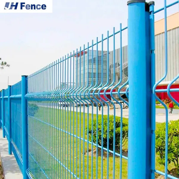 3D Curvy PVC Coated Welded Wire Mesh Fencing photo-6