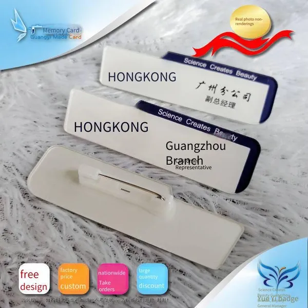Employee Name Tag Production, Metal Name Tag Production, Manufacturer of Metal Work id Tags photo-3