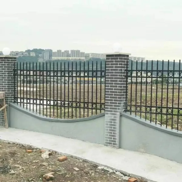 Aluminum and Iron Flat Top Safety Fence for Garden, Yard, School, and Balcony Security photo-5