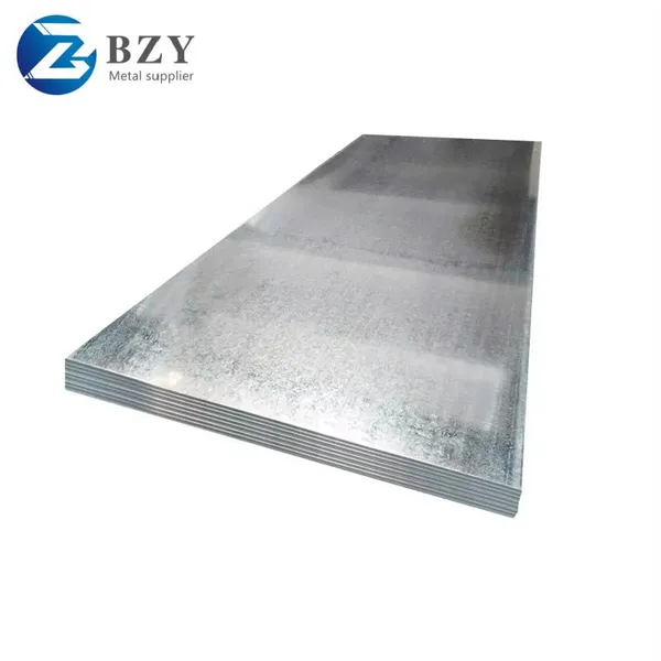 Galvanized Steel Sheet Metal Astm Hot Dipped Gi Iron Plate Sheet photo-4