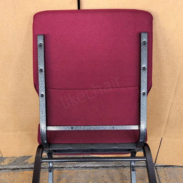 Wholesale Cheap Price Comfortable Stackable Durable Comfortable Theater Chair With Bookrack Interlock Theater Seat Church Chair photo-5