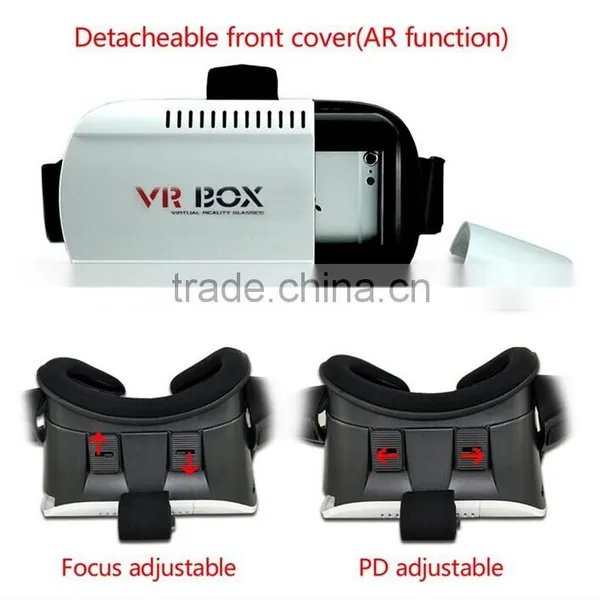 VR Box 2 Generation Virtual Reality 3D vr Box Google Carboard 2.0 Box photo-5