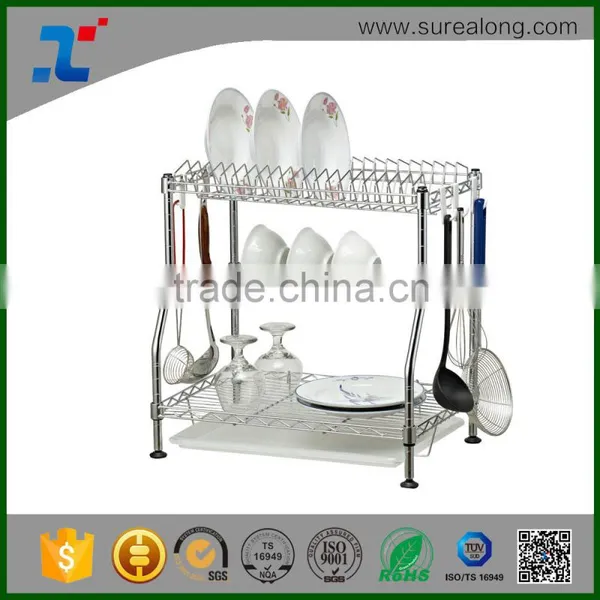 SUREALONG High Quality Home Storage Kitchen Organization NSF Wire Shelving photo-4