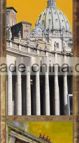 2 Panels European Style Modern Landscape Oil Painting OM-010 HGESX5MWZP photo-3