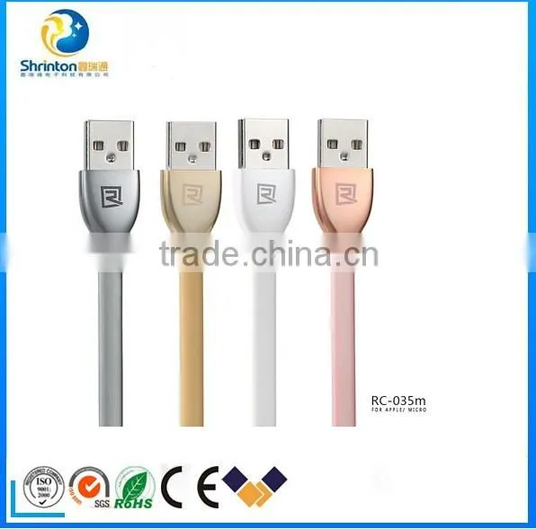 REMAX High Quality Laser Snake Micro USB Charger Data Sync Cable For IPhone 6 Samsung Micro photo-2