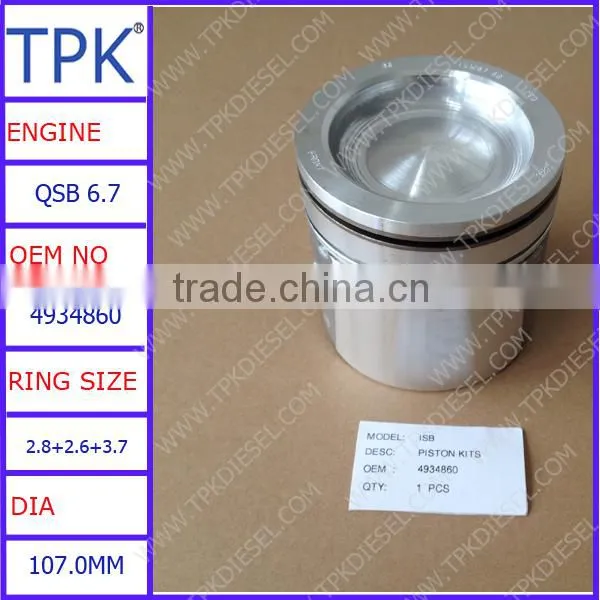 4934860 QSB6.7 PISTON KIT photo-3