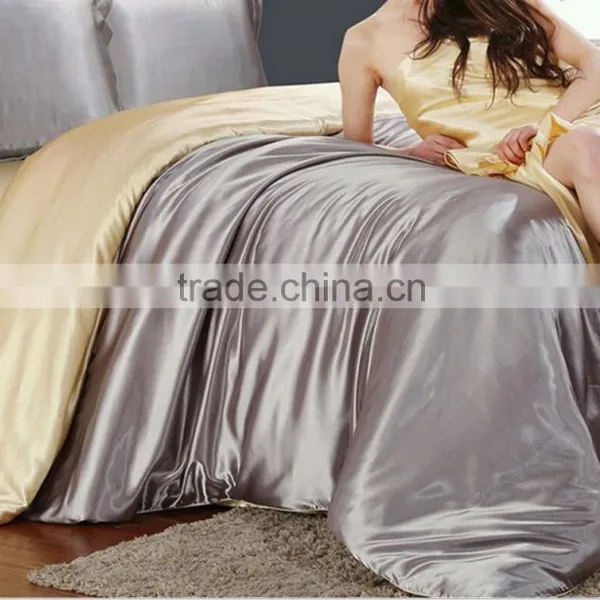 Colorful Silk Quality Duvet Cover,bedding Sheet Sets