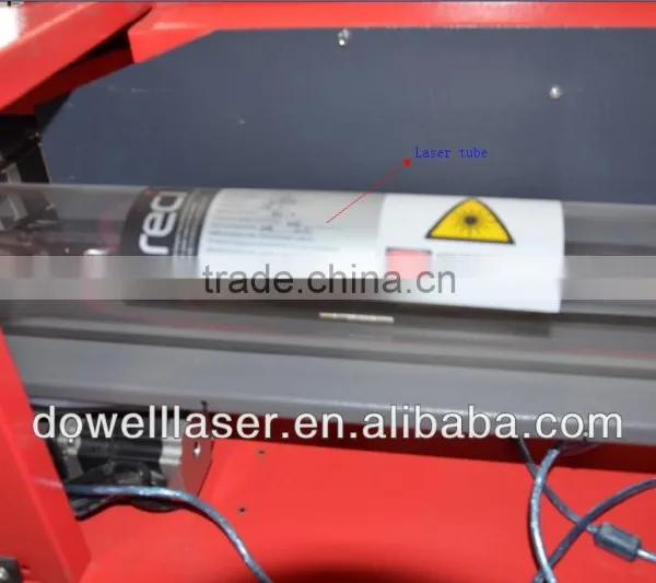 Dowell9060 Double Head DP and CO2 Powerful Laser Engraving Machine /laser Cutting and Engraving Machine for Double Color Board photo-4