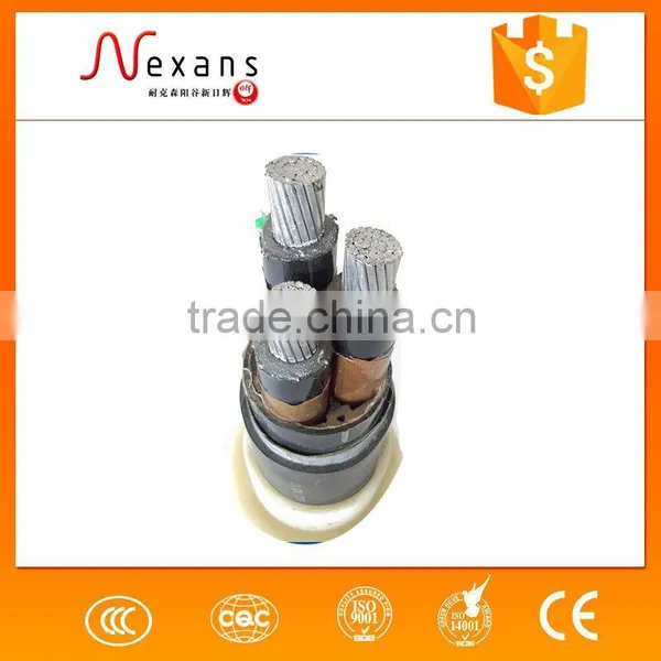 Nexans High Quality Aluminum Wire Conductor Pvc Coated Electrical Wire and Cable photo-2