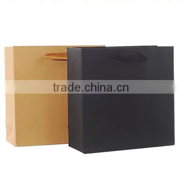 Free Design Cheap Recyclable Custom Printed Kraft Paper Bag With Handle photo-5