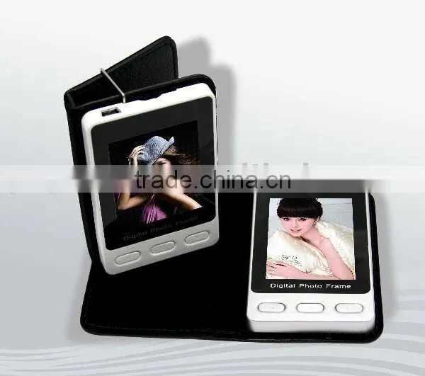 new leather digital photo frame,DPF