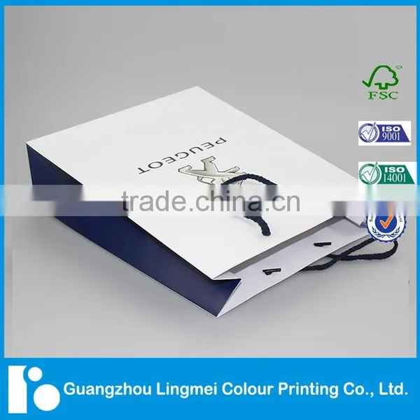Custom Made Paper Bag Printing With Best Price and Custom Logo Print in High Quality Made in China photo-3