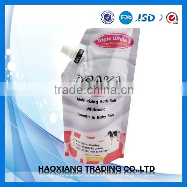 Juice Use Doypack With Plastic Spout Pouches,Hot Sale Spout Juice Drink Pouch,Hot Sale Drink Bag photo-5