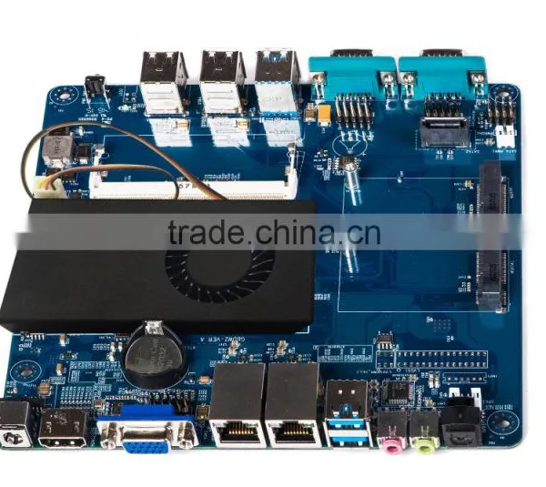 High Quality 2016 New All In One Motherboard Mini Motherboard Optional 4th 4010U i3 i5 i7 HTPC VGA, 4*USB,Support Win7/WIN8/W10 photo-4