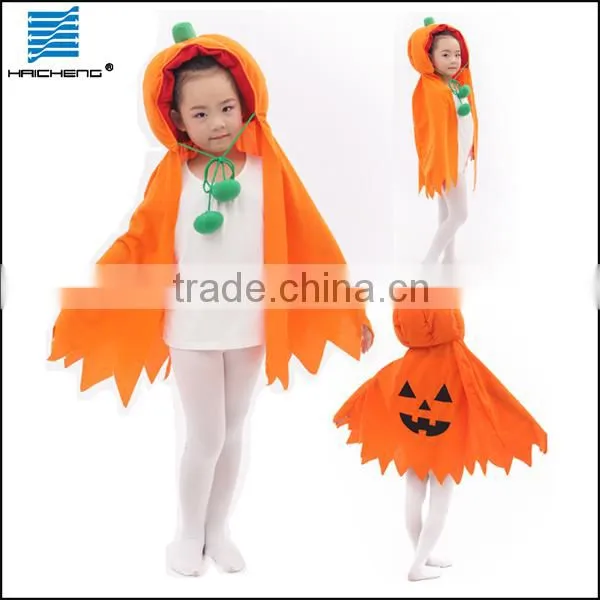 Halloween Kids Pumpkin Cloak photo-3