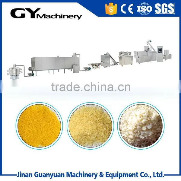 Automatic bread crumbs processing making plant