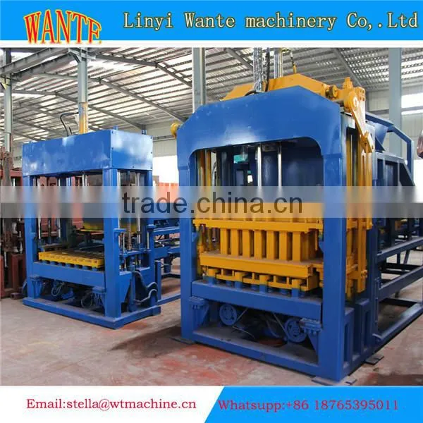 QT6-15 Hydraulic Press Interlock Block Making Machine Automatic Steam Bricks Making Machine photo-3